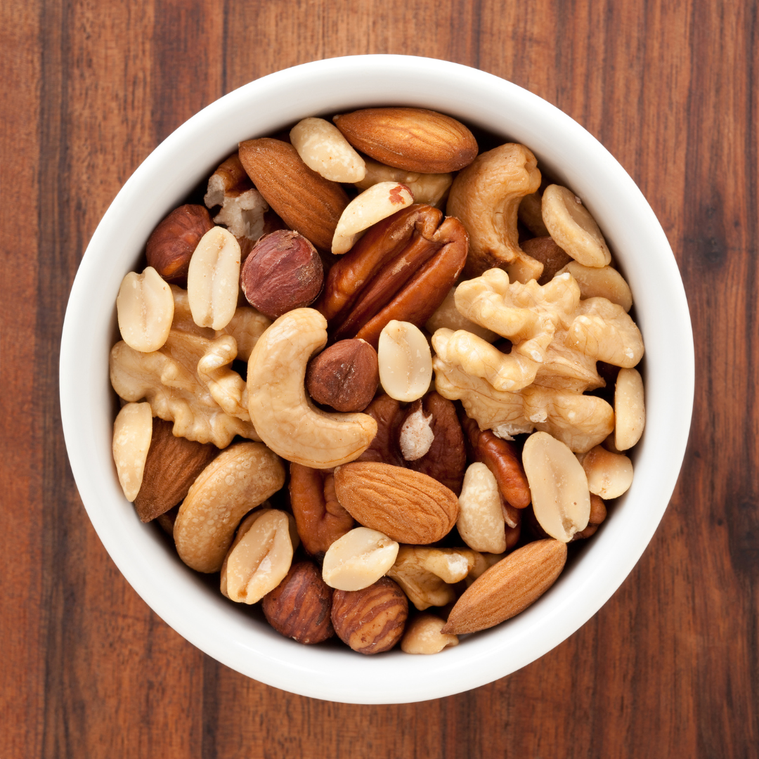 Almonds, walnuts, flaxseeds, and chia seeds are particularly beneficial PCOS snacks. Find more ideas in this blog!